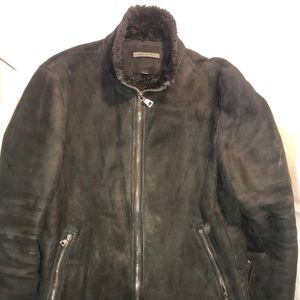 John Varvatos Sheepskin black